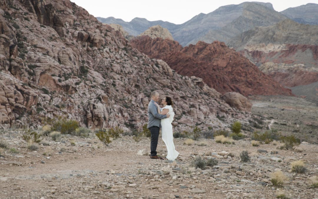 Haley + Shay, a Real Wedding at Red Rock Canyon