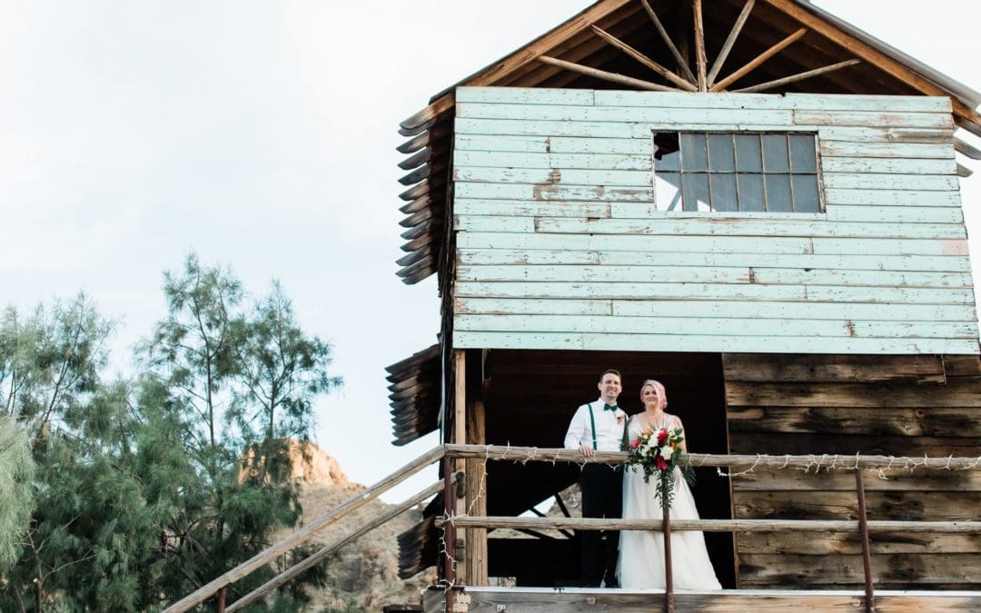 Hayley + Andrew: A Real Wedding at Eldorado Canyon