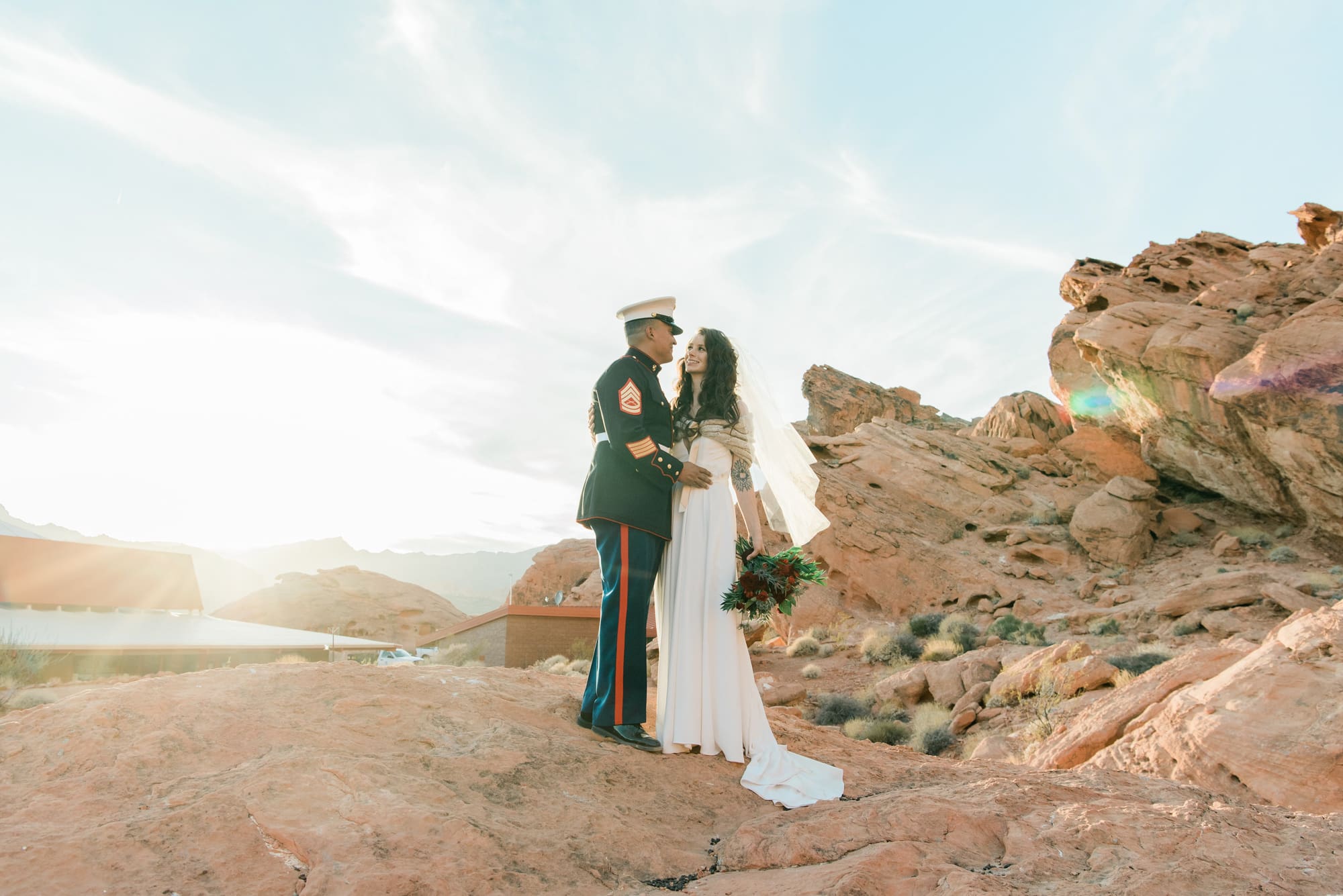 Cassie + Jeremias: A Real Wedding in Valley of Fire
